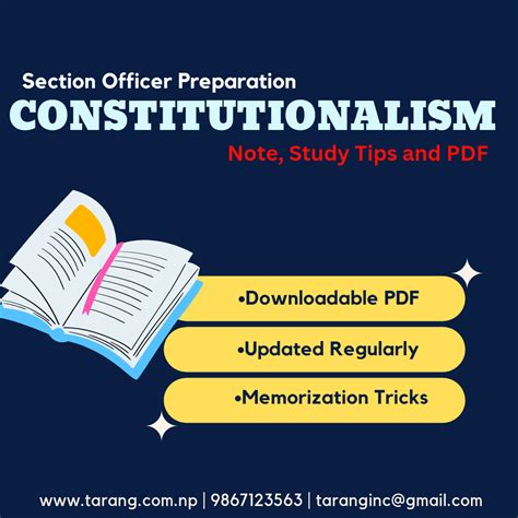 Constitutionalism - Tarang Inc