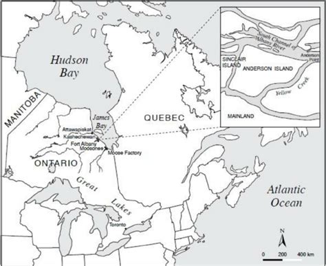 Location of the study site Fort Albany First Nations in Ontario, Canada. | Download Scientific ...