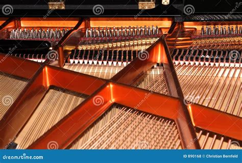 Piano strings stock photo. Image of instruments, melody - 890168