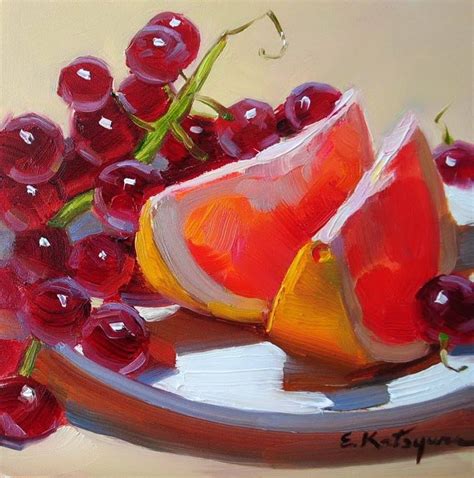 Fruit painting, Food painting, Fruits drawing