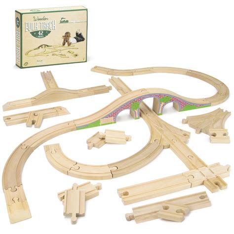 Buy Conductor CarlWooden Train Track Set | Kids Games | Compatible with ...