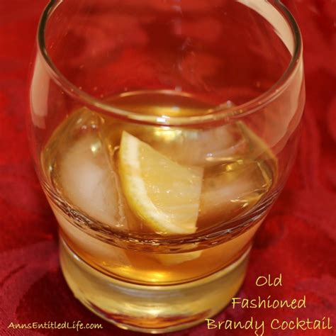 Old Fashioned Brandy Cocktail