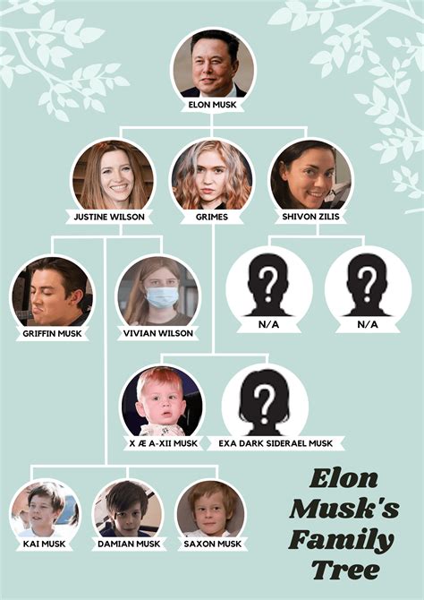 The Growing Family Tree Of Elon Musk - The New York Banner