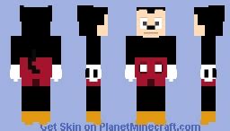 Mickey Mouse Minecraft Skin