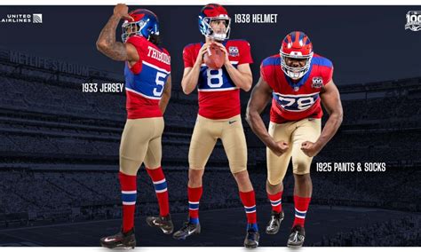 Giants will wear ‘Century Red’ uniforms in season opener vs. Vikings