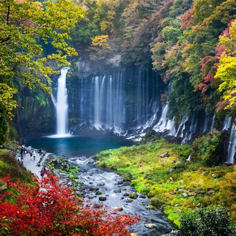 Shiraito Falls - The Waterfall of White Threads