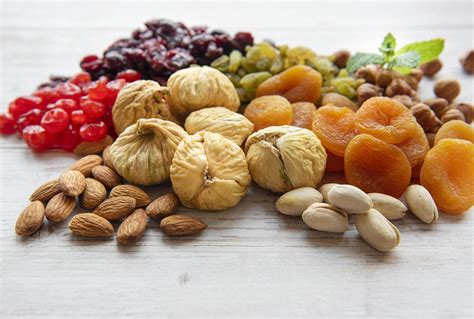 Various dried fruits and nuts 2440022 Stock Photo at Vecteezy