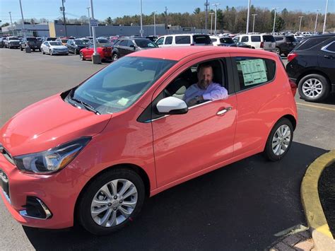 Pink Chevy Spark in Sorbet! Who says cars have to be boring? #pinkcar #Chevrolet #Spark #cutecar ...