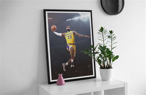 Lebron James The Signature Dunk Mark Poster Print Gift Idea | Etsy