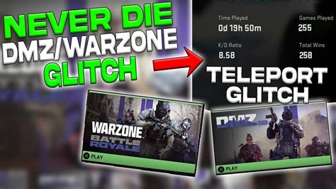 DMZ TELEPORT GLITCH! NEVER DIE GLITCH IN SEASON 4 DMZ/WARZONE! [DMZ ...