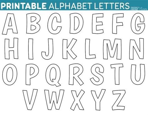 Pin by Visnja Kießling on Alphabet | Free printable alphabet letters, Printable letter templates ...