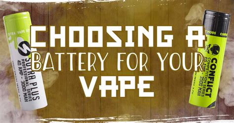 Choosing a Battery for Your Vape – Got Vape