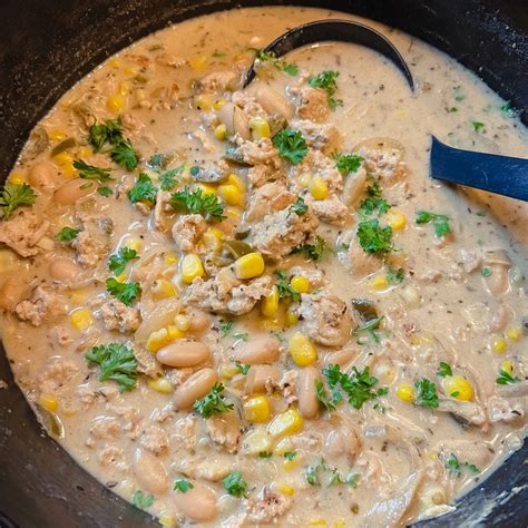 How to Make White Chicken Chili with Corn