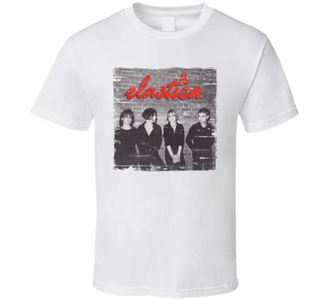 Elastica Elastica Album Cover Grunge Look T Shirt