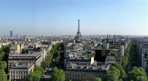 Eiffel Tower from the Arc de Triomphe Photograph by Jim Albritton ...