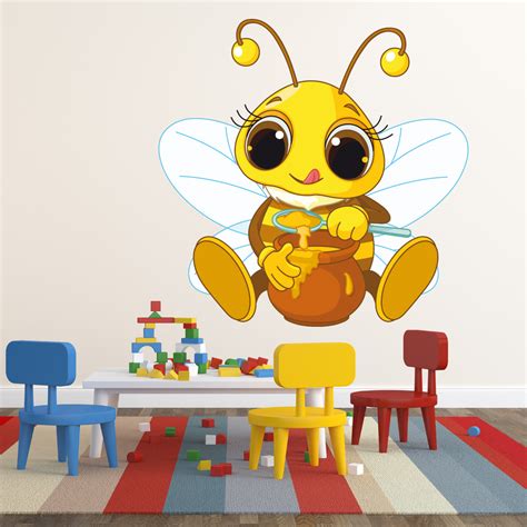 Wallstickers folies : Honey Bee Wall Stickers