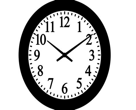 Wall Clock Clip Art Free Stock Photo - Public Domain Pictures