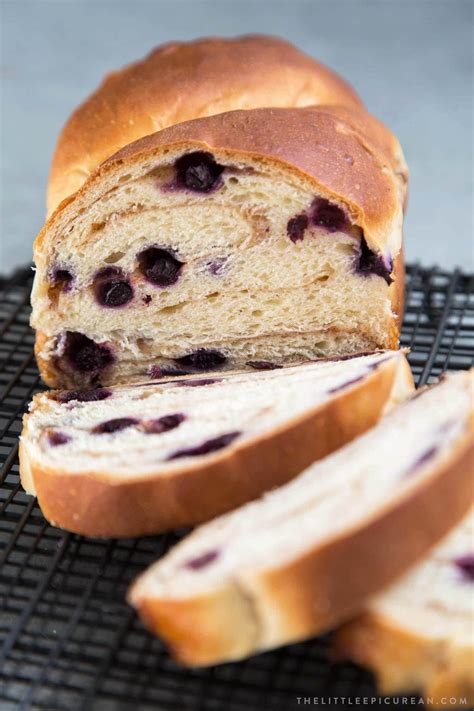 Blueberry Banana Yeast Bread - The Little Epicurean