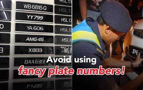 Using Fancy Plate Number? Get Ready for Fines or Imprisonment for Up To 6 Months! | BJAK