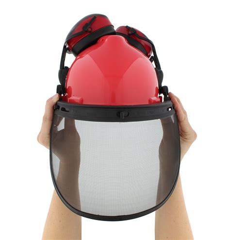 Clearance- Forestry Construction Safety Helmet – Vented Hard Hat Visors ...