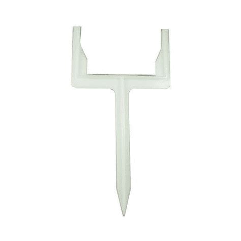 Simon Downspout Goalpost White PVC 4" x 4" Downspout Post - Quantity 6 - Walmart.com