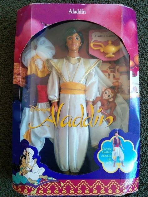 Disney's Aladdin Barbie Doll by Mattel 1992 with Palace and City ...