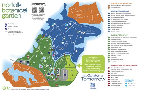 Garden Map – Norfolk Botanical Garden