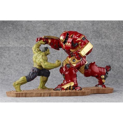 Pj Studio Hulk vs HulkBuster Statue Set | Shopee Philippines