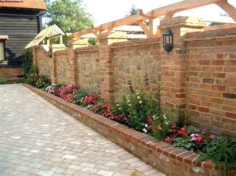 Why you should have a garden wall in your garden | Brick wall gardens, Brick garden, Stone walls ...