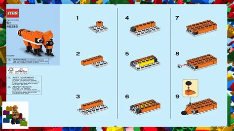 LEGO instructions - Monthly Mini Model Build - 40218 - Fox (11-2016 ...