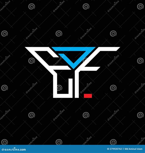 EDF Letter Logo Creative Design with Vector Graphic, EDF Stock ...