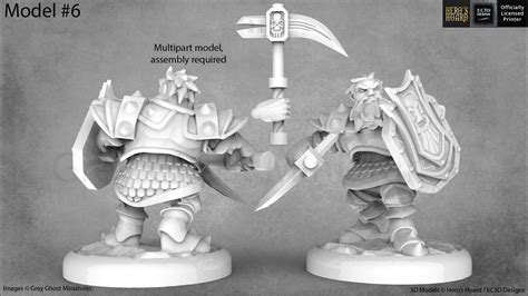 Toys Miniature Toys Role Playing Miniatures Duergar Miniatures Gray Dwarves of the Underdark ...