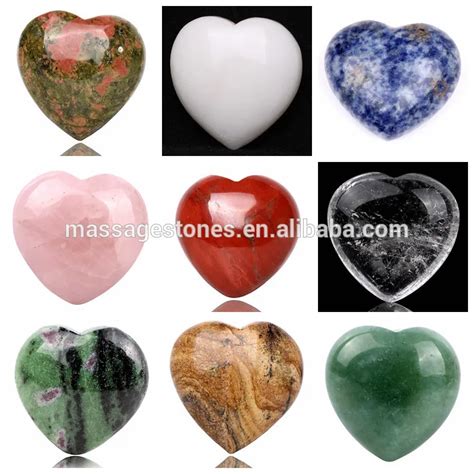 Love heart-shaped rocks crafts