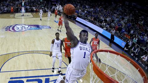 Zion Williamson: Duke star is full of high-flying dunks