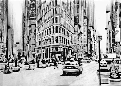 Newyork Drawing | Drawings, New york, Original drawing