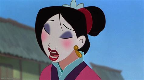 Mulan White Face