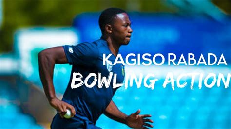 Kagiso Rabada Bowling Action HD | Sport Blaster - YouTube