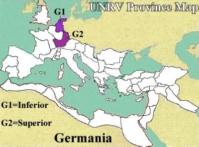 Germania - Province of the Roman Empire | UNRV