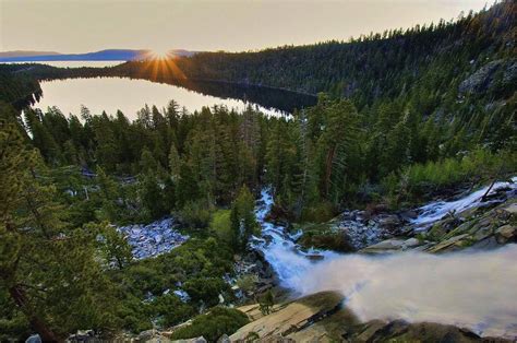 Cascade Falls Sunrise, Lake Tahoe, California and several Spectacular ...