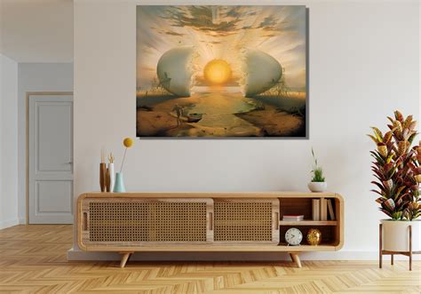 Vladimir Kush Sunrise by the Ocean Ready to Hang Canvas Print,sunrise ...