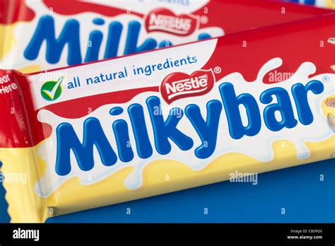 Milkybar white chocolate hi-res stock photography and images - Alamy