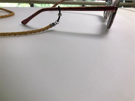 Braided Leather Eyeglass Holder Sunglasses Chainlanyard - Etsy