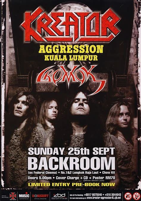 Metal - gig/concert: Kreator Aggression Kuala Lumpur (2005)