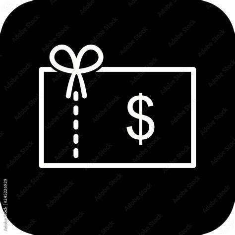 Vector Voucher Icon Stock Vector | Adobe Stock