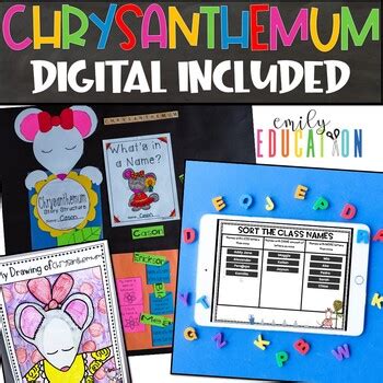 Chrysanthemum Activities by Emily Education | Teachers Pay Teachers