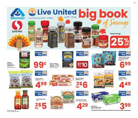 Albertsons (MT) Weekly Ad Flyer Specials November 1 to November 28, 2022