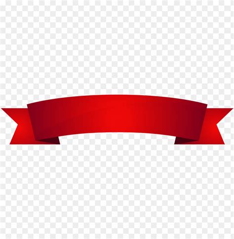 a red ribbon on a transparent background