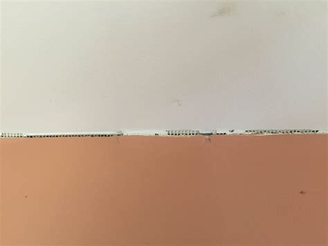 drywall - Can I use spackling to repair this damage between wall and celing? - Home Improvement ...