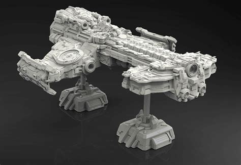 Terran Battlecruiser Starcraft 3D Digital Printing STL File - Etsy Australia