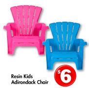 Discount Patio Furniture, Kids Patio Furniture | Family Dollar | Kids adirondack chair, Kids ...